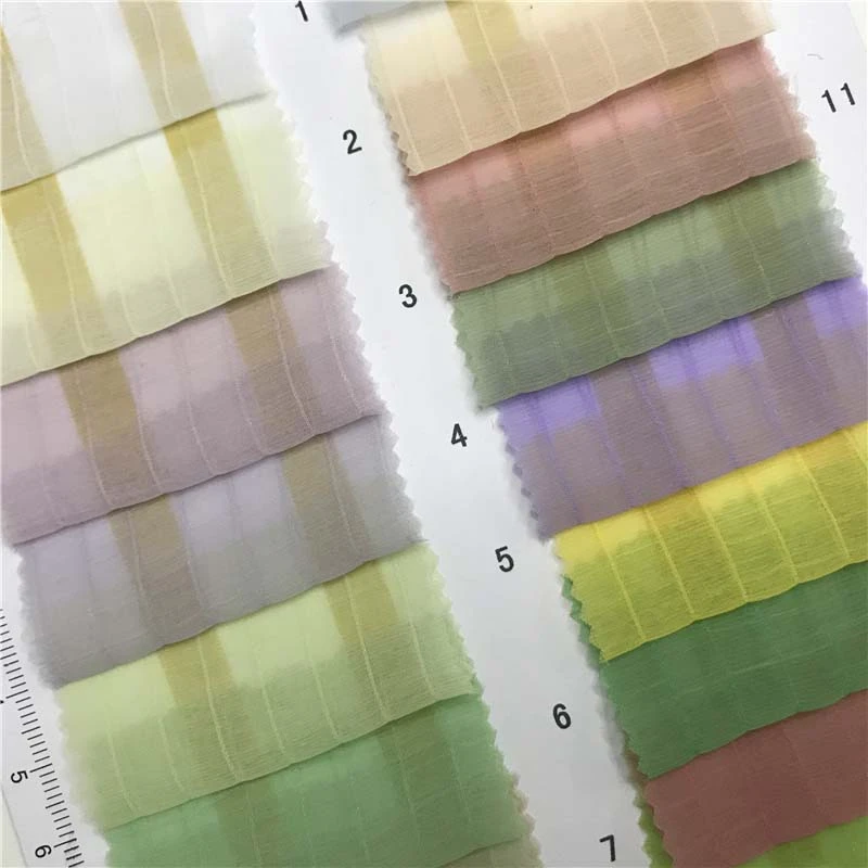 菠萝条面料51个颜色现货供厂家直销上衣连衣裙套装面料 8025570
