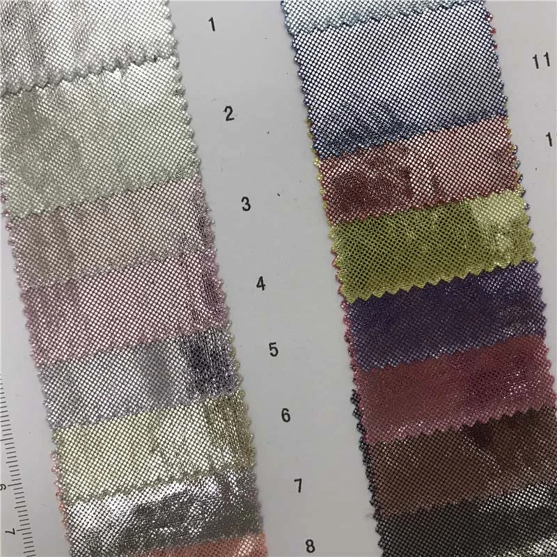 50D加密电脑版烫金后工艺面料70个颜色现货供应 时尚面料M702023