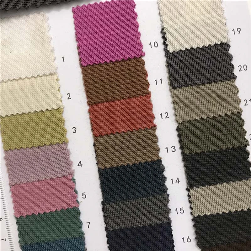 280g莫代尔小米格针织面料24个颜色现货供应 厂家直销 9021255