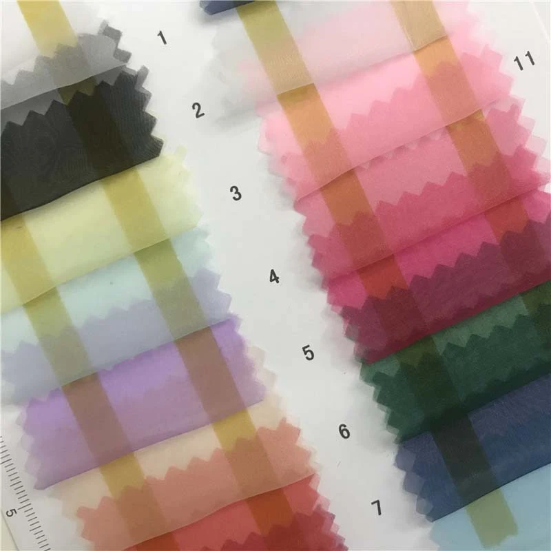 如意纱面料 32个色现货供应 厂家直销上衣连衣裙时尚面料 800439