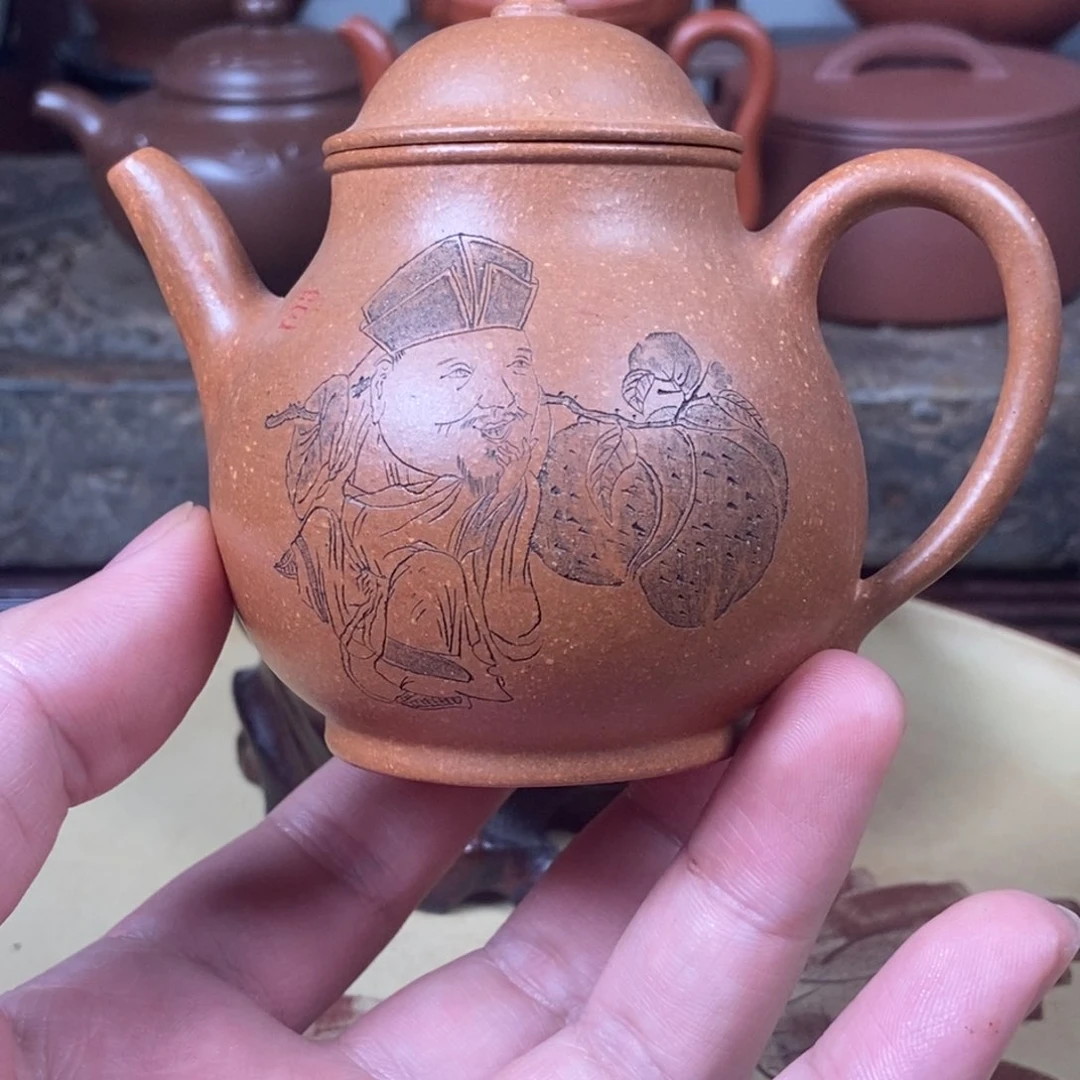 紫砂茶壶全手150 容量宜兴紫砂壶