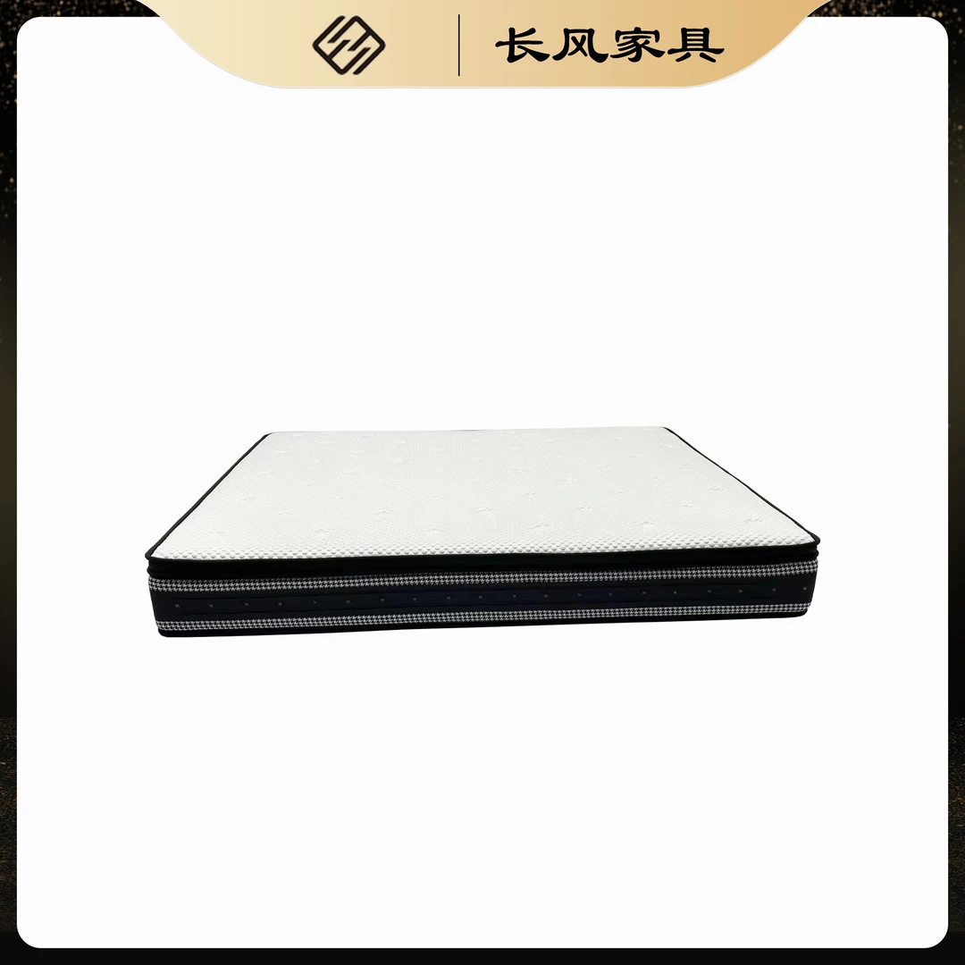长风T-8015床垫｜家用健康环保弹簧床垫卷包透气防螨软硬适中床垫