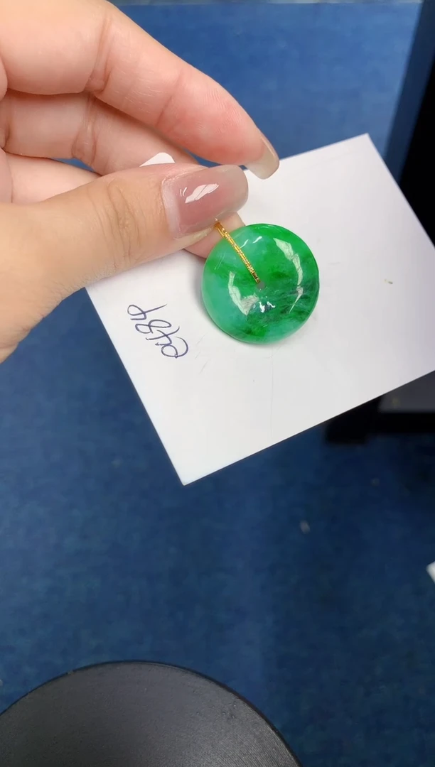【闪购商品】翡翠颈饰18K金镶嵌000000000