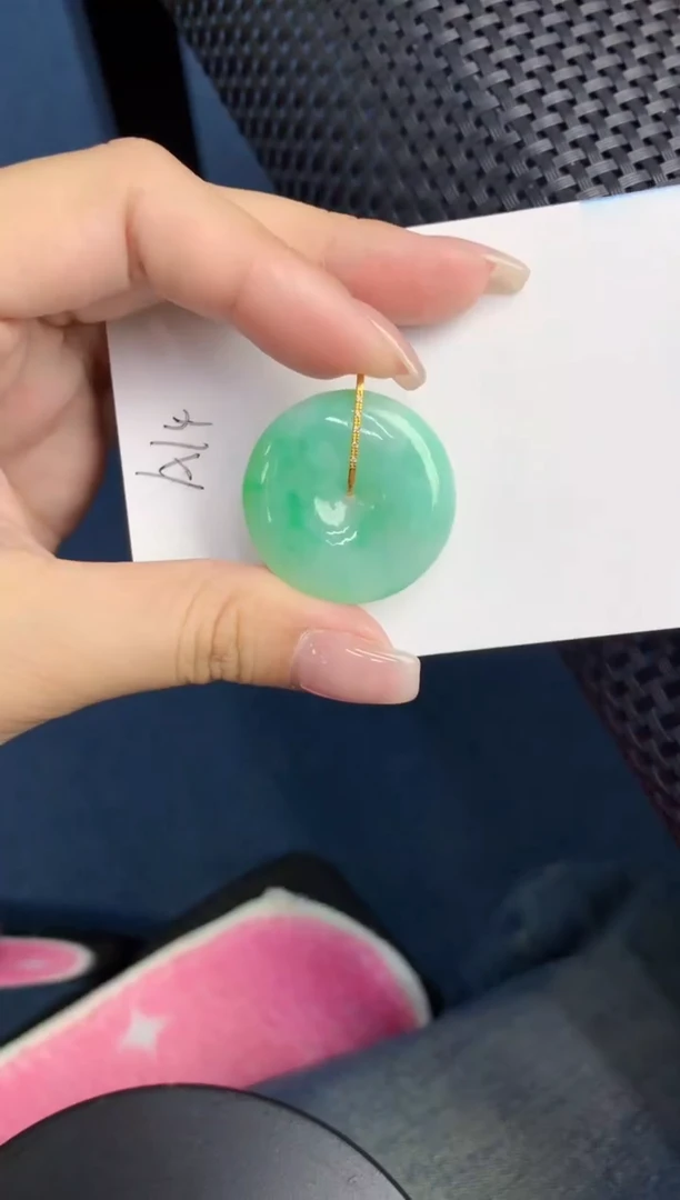 【闪购商品】翡翠颈饰18K金镶嵌000000000