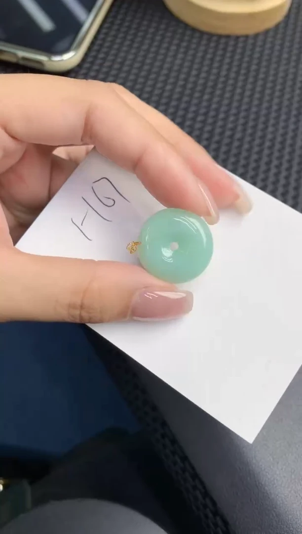 【闪购商品】翡翠颈饰18K金镶嵌000000000