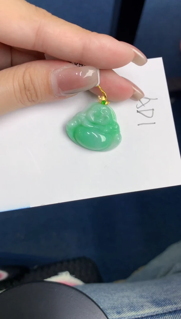 【闪购商品】翡翠颈饰18K金镶嵌000000000