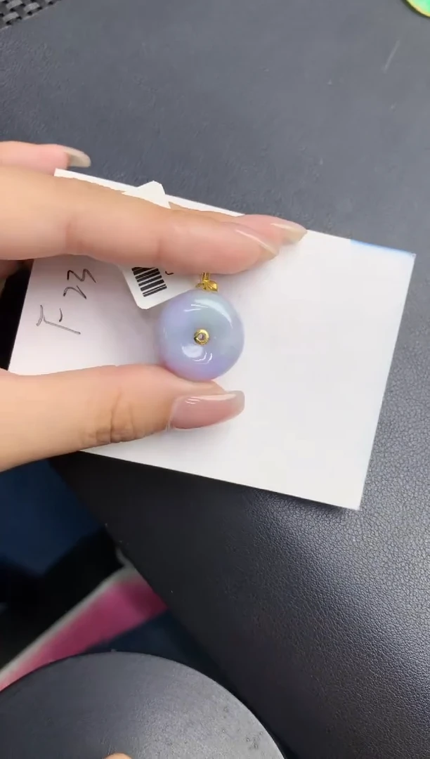 【闪购商品】翡翠颈饰18K金镶嵌000000000