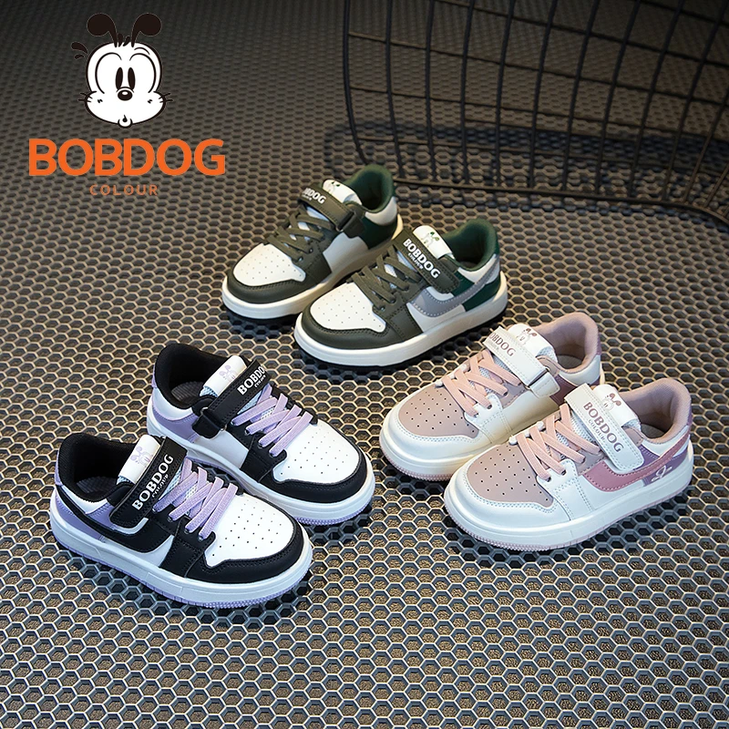 巴布豆卡乐女童板鞋开学季中大童儿童板鞋男款2024秋季新款B10