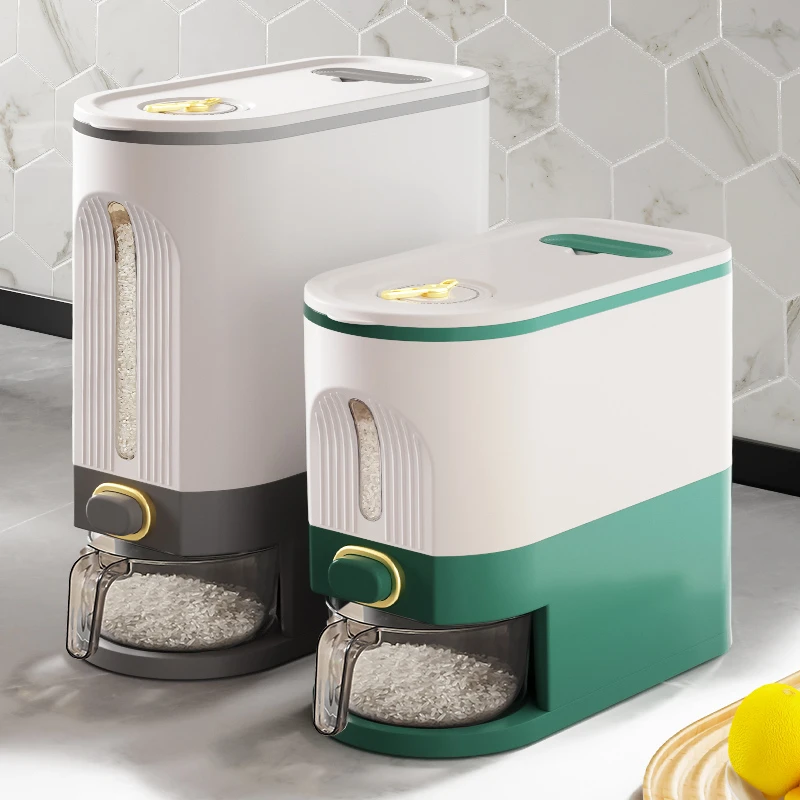 【新疆包邮哥】米桶家用防虫防潮可视密封罐米缸大米面收纳盒储米箱