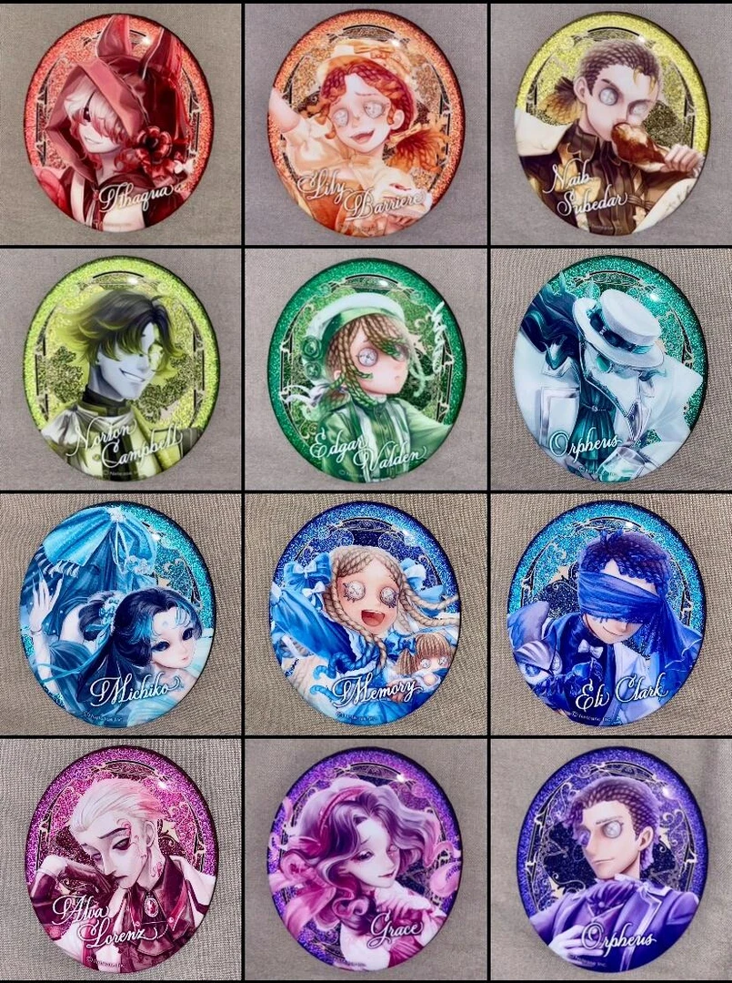 第五人格日谷A店水溜鸟系列吧唧 色纸 塔罗牌 盲盒代拆