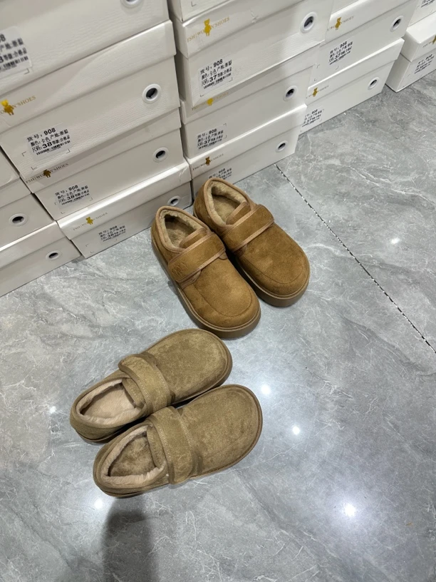 908#棉鞋女冬季加绒休闲女鞋