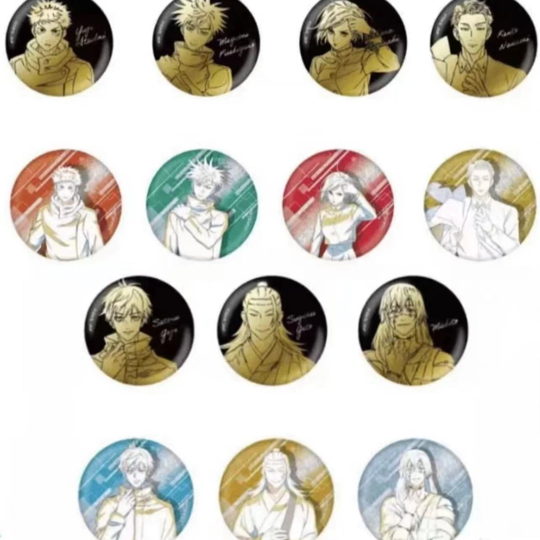 【咒术回战】plaza放课后黑金吧唧徽章盲抽