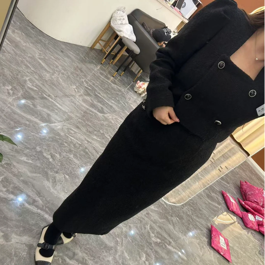 （NO退NO换）东大门代购自制小香套装