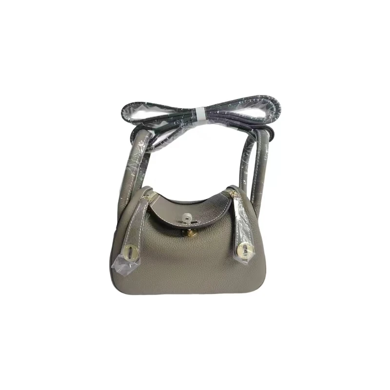 GUKAO手工高定2024新款女士真皮牛皮手提斜跨包A01-20林迪TOGO皮