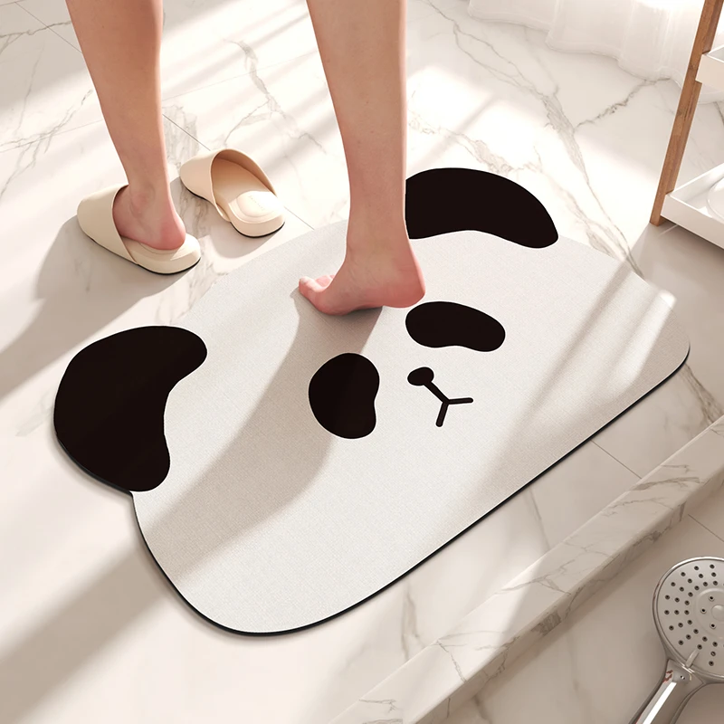 美世达入户门地垫2025新款硅藻泥防滑厨房卫生间浴室吸水防滑门垫