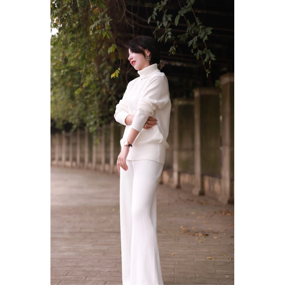 445*【腰围都是一样 按身高选择尺码 】要拖地选大一码 阔脚裤