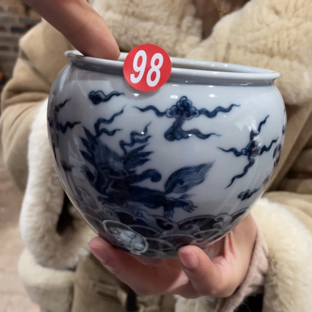 【闪购商品】瓷杯柴窑青花