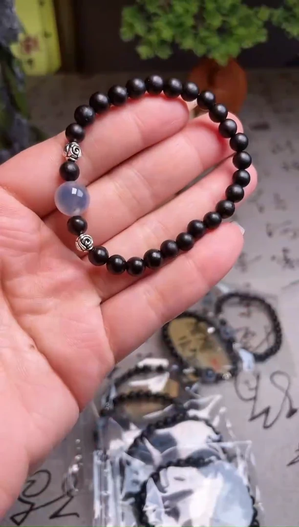 【闪购商品】菩提根/象牙果吊坠黑檀0.6