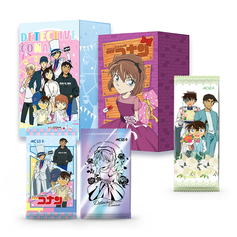 铭卡【名侦探柯南】第二弹-霓虹密语  收藏卡牌盲盒（代拆）