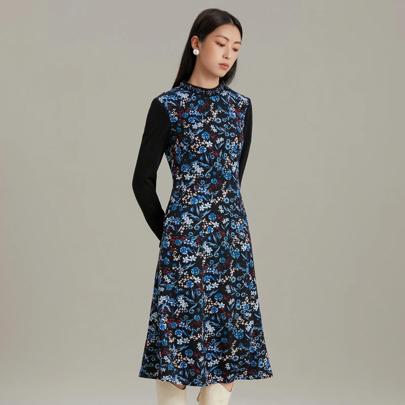 BuouBuou气质连印花衣裙BI4G118