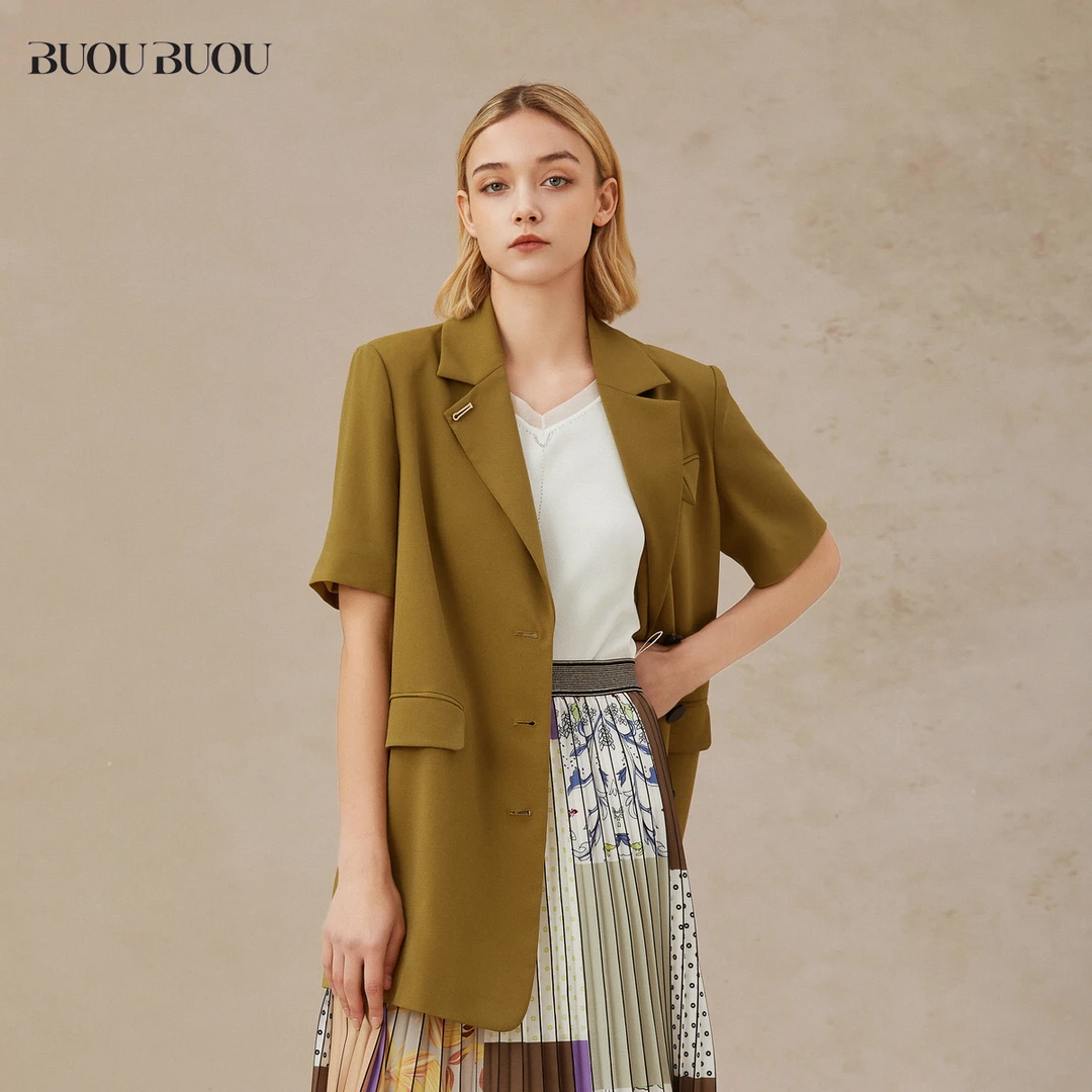 【粉丝专享】BuouBuou时尚复古外套BI1C058