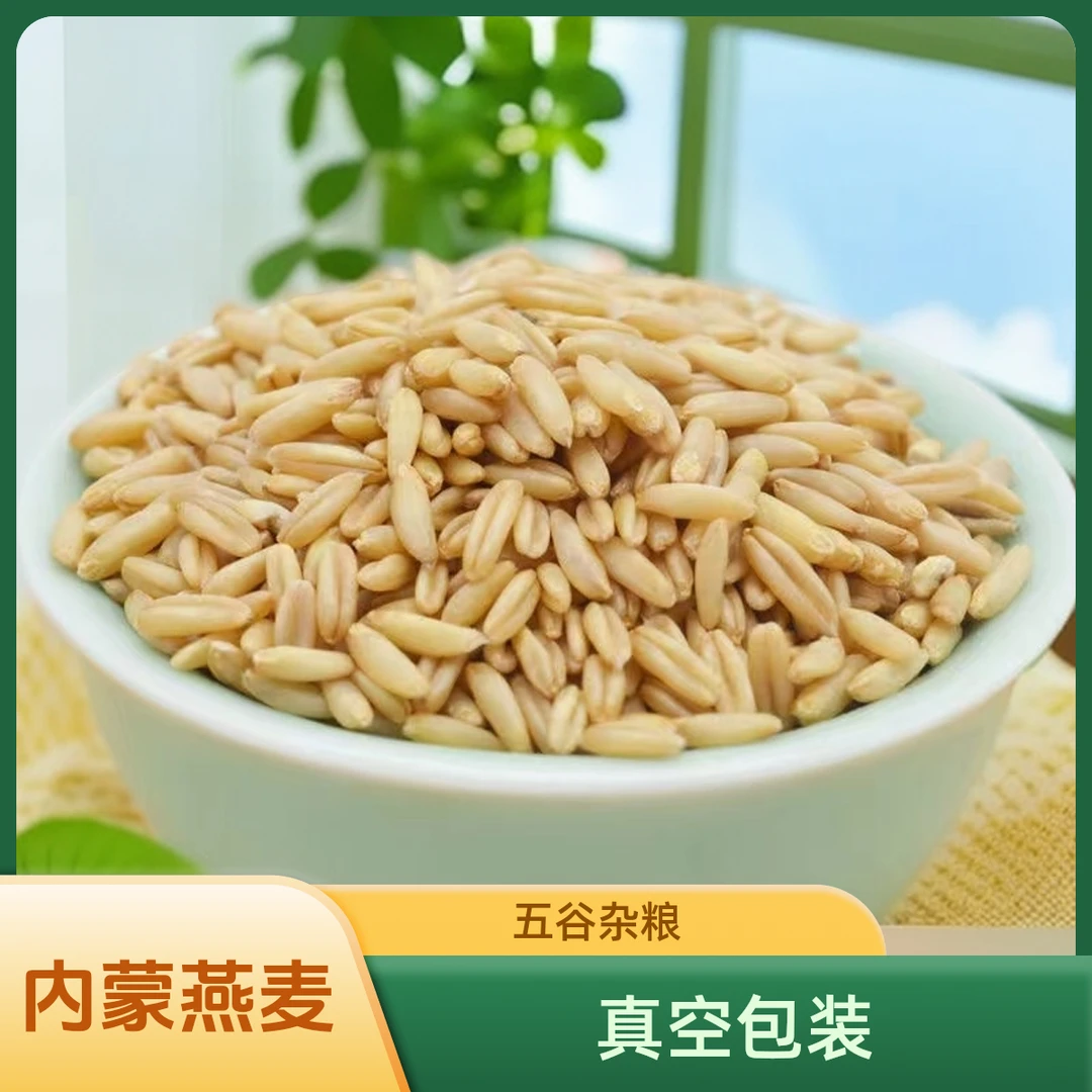 蒙煌农家生燕麦米粗粮胚芽米五谷杂粮煮粥燕麦仁健康食品