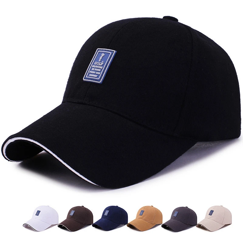 帽子男士春秋帽户外棒球帽防晒帽休闲帽遮阳帽冬天帽太阳帽鸭舌帽
