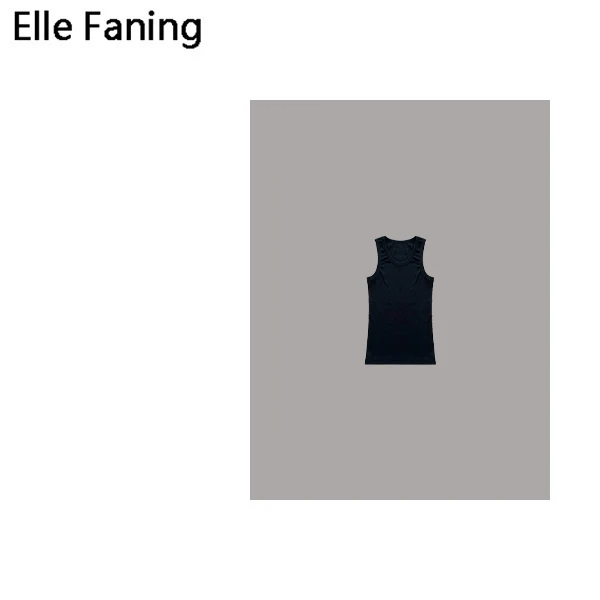 芒果优选-日落海域净色背心