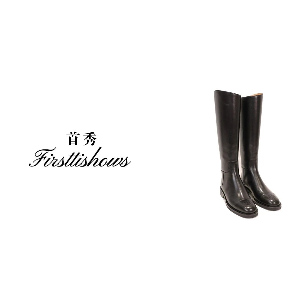 首秀·国奢 【镇店系列】秋冬时尚百搭人间富贵山茶花高筒靴291