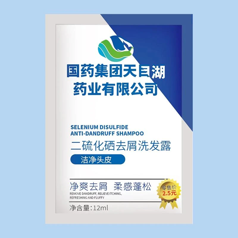 国药集团天目湖二硫化硒去屑洗发水试用装12ml