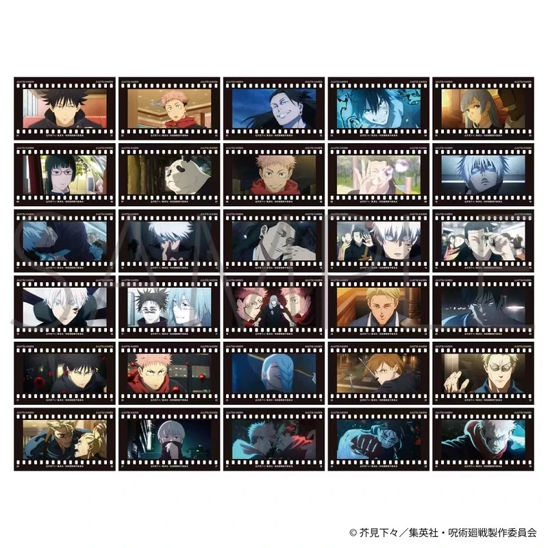 【咒术回战】呪回涉谷事变 movic 胶卷风透卡三弹 拍立得(盲盒代拆)