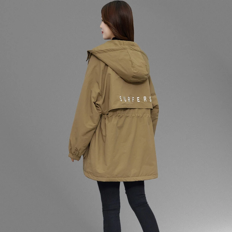 大码派克服棉衣女冬季2025年新款加绒保暖胖MM显瘦棉服中长款外套