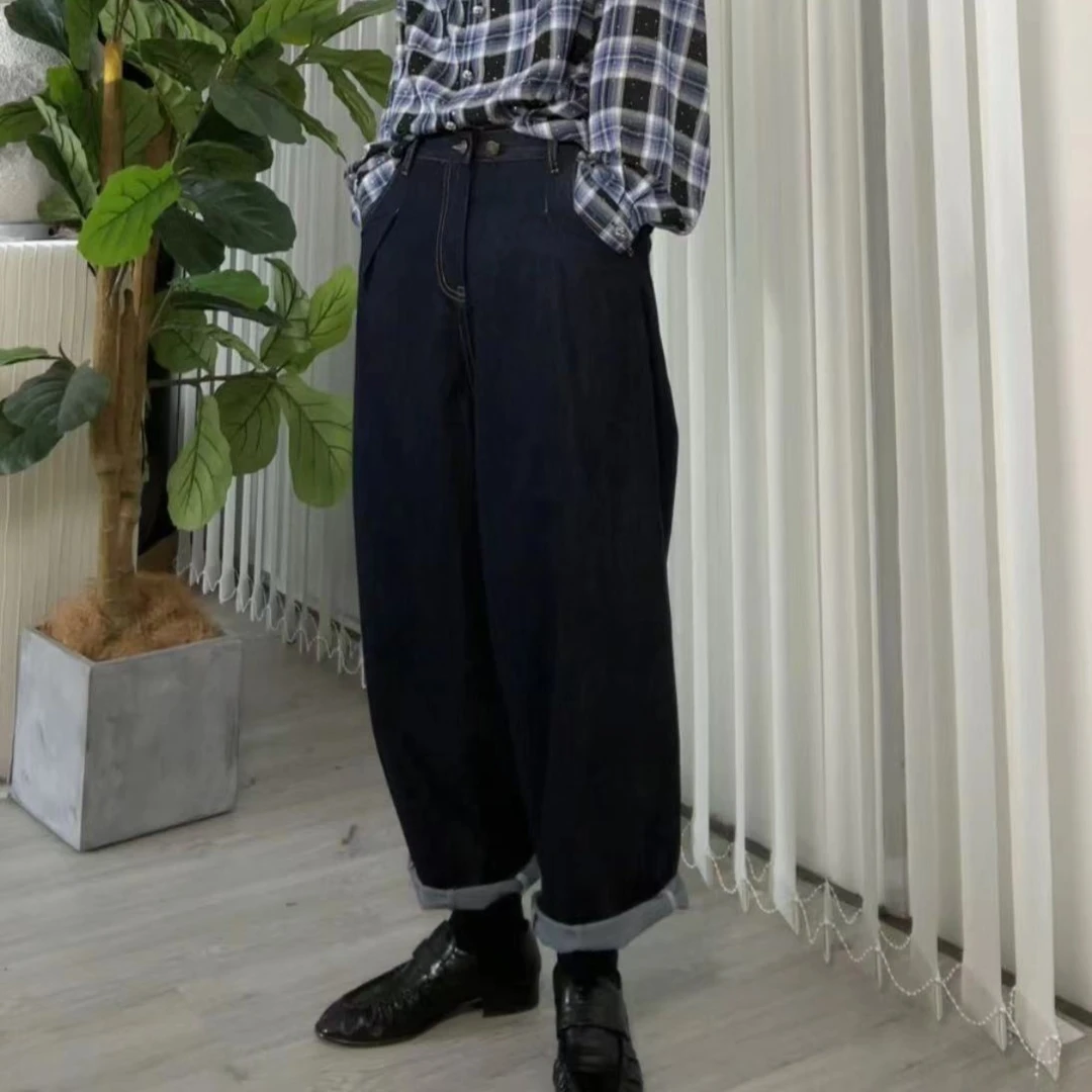 infobyfive福利秋季新款显瘦时尚九分牛仔裤萝卜裤2CH2807