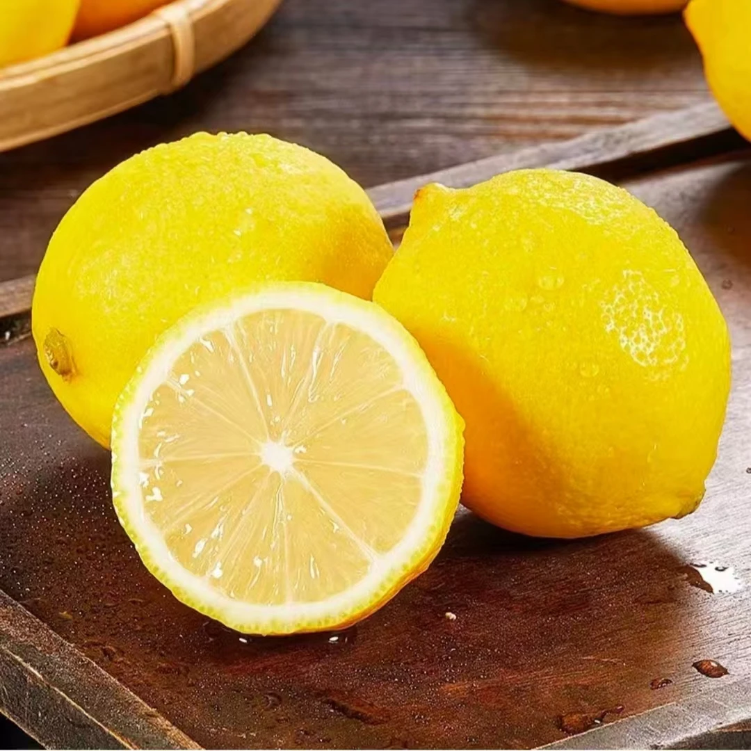 四川安岳黄柠檬新鲜皮薄 冲泡榨汁酸爽清新水果