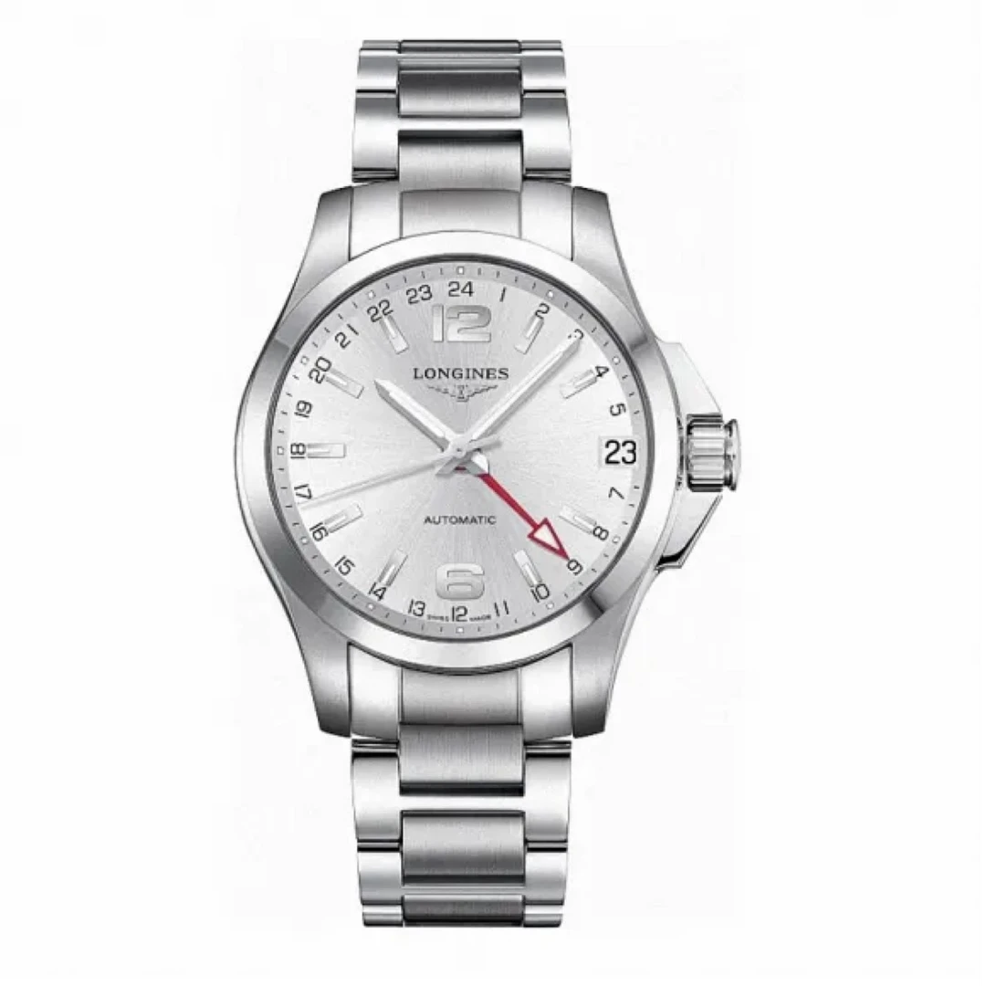 99新 Longines/浪琴 玩表汇L3.687/康卡斯/41mm/白盘/全套/机械