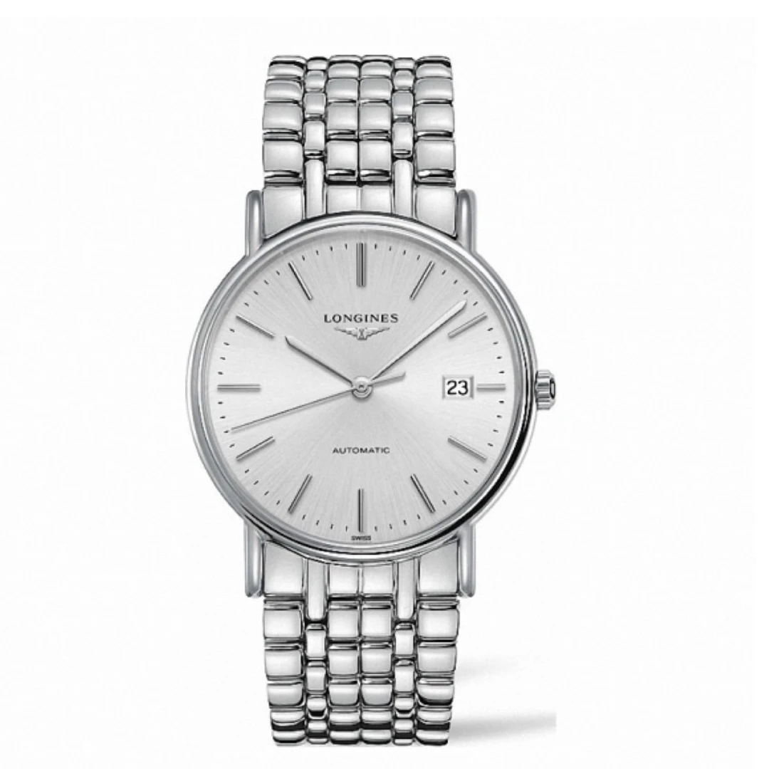 99新 Longines/浪琴 玩表汇/瑰丽L4.921/38.5mm/灰盘/全套/机械表