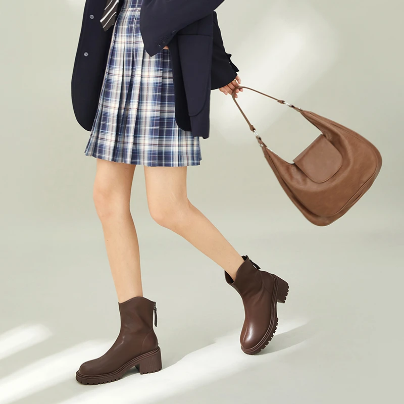 【王小毒】赴约●粗跟短靴子女过膝长筒靴新款高筒骑士靴女