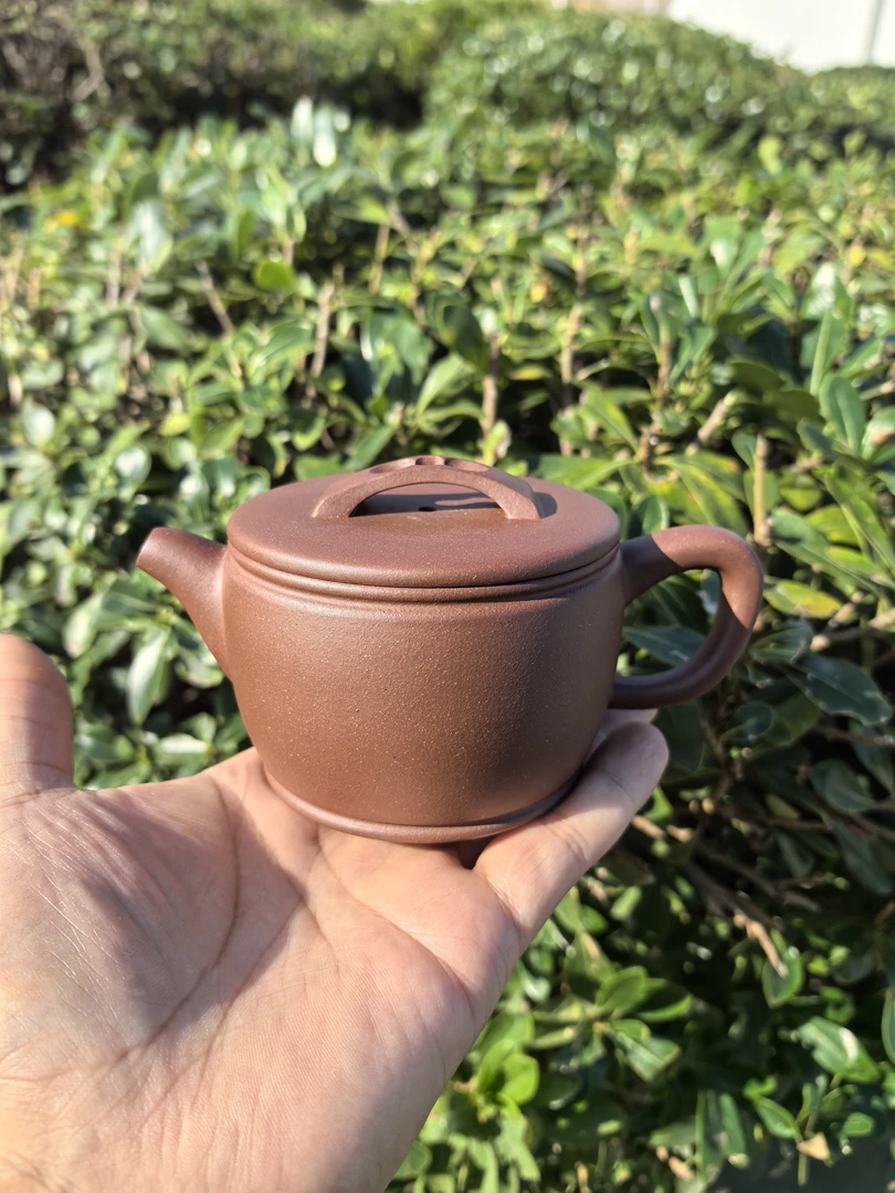 半手工制作280㏄底槽清汉瓦壶