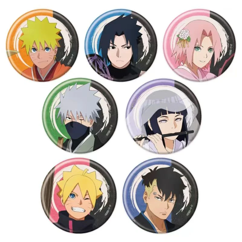 火影忍者和服乐器正比吧唧徽章(拆盒 禁未成年购买