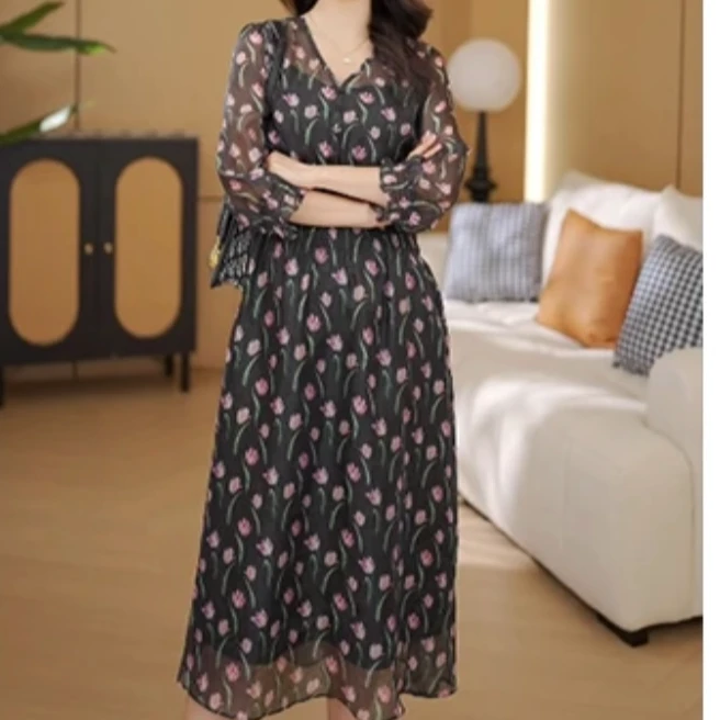 【Y3326】2024新款时尚百搭夏款连衣裙