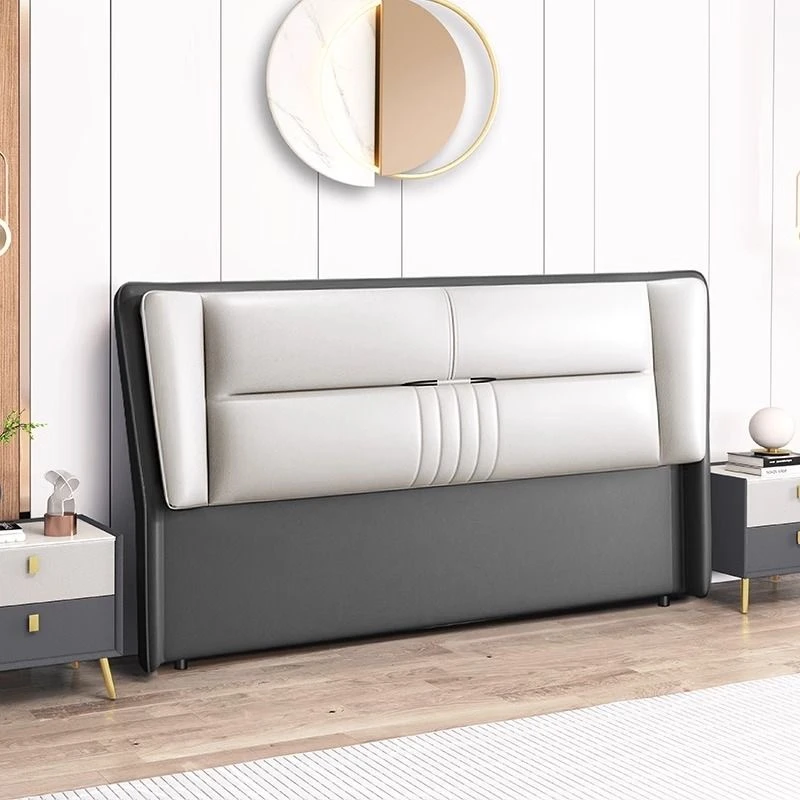 “福利简约大软包”2025新款轻奢主卧软包储物家用经济型免洗靠背板