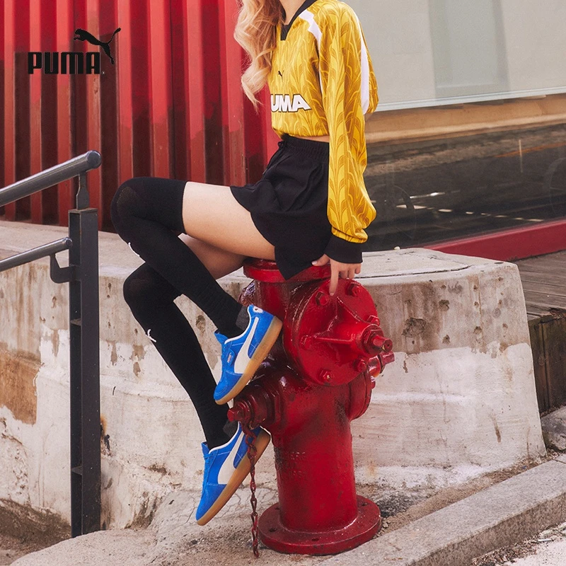 【朴彩英同款】PUMA彪马男鞋女鞋复古时尚Palermo德训鞋情侣T头鞋