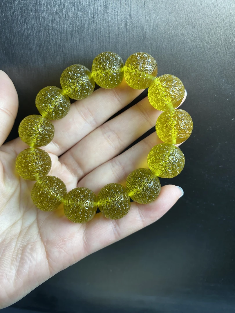 Z13 蓝珀18mm单圈手串