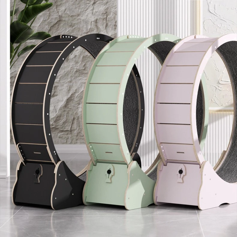 宠物狗狗猫咪跑步机健身滚轮静音运动跑轮家猫爬架猫抓版猫咪玩具