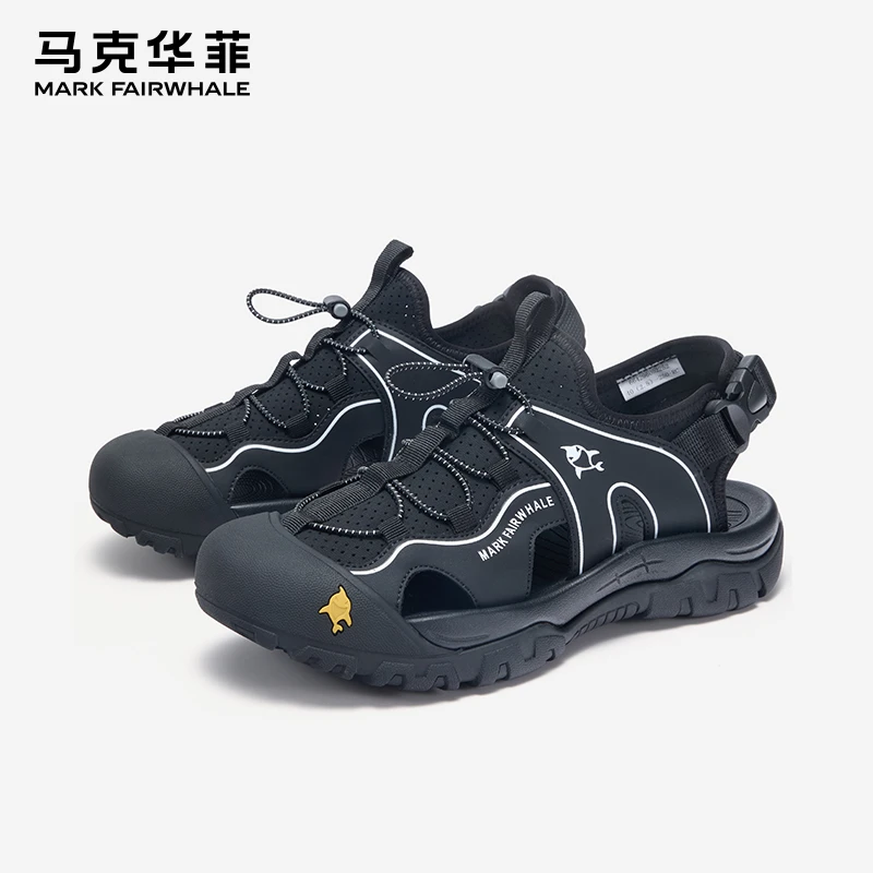 马克华菲2025新款夏季沙滩鞋户外凉鞋防滑耐磨潮流男鞋溯溪鞋百搭