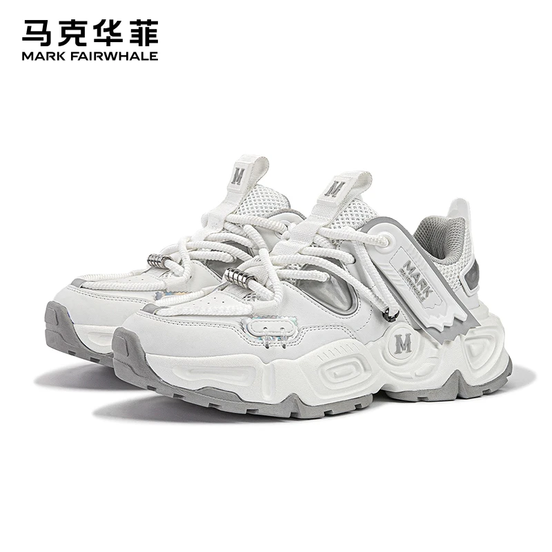 马克华菲朋克老爹鞋2025秋季新款百搭潮鞋情侣款休闲板鞋低帮男鞋