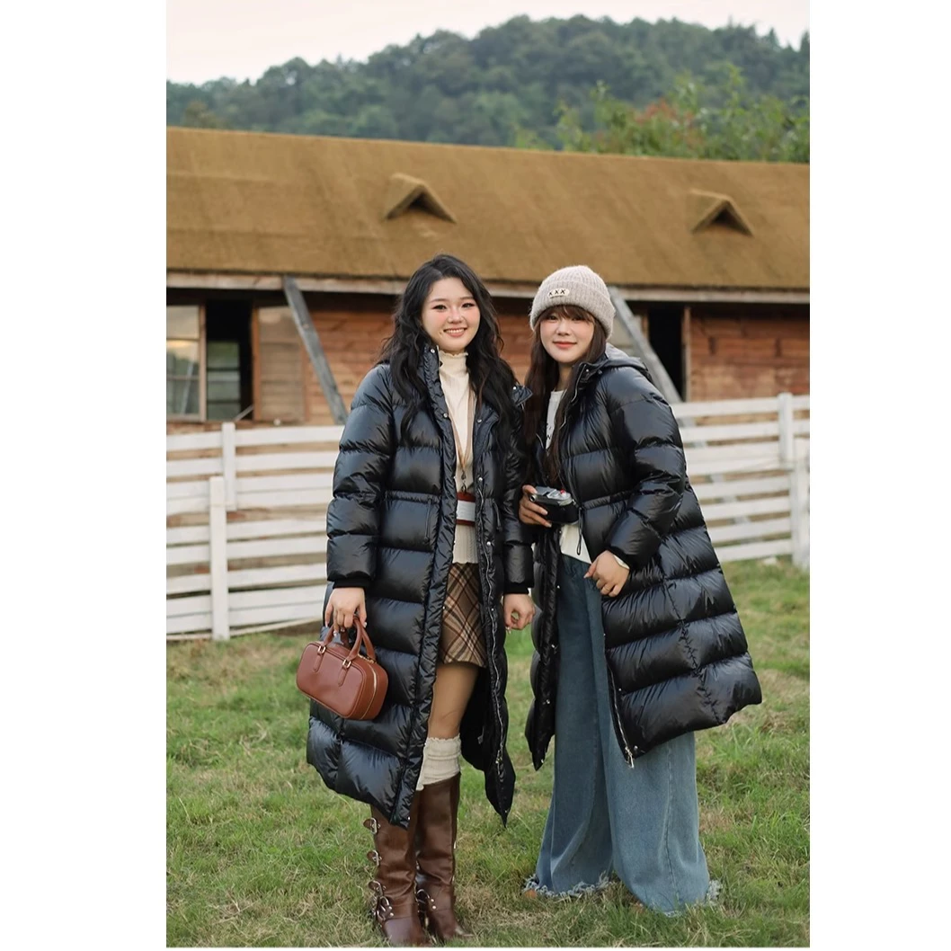 【福饮沸别专属】【90白鸭绒】石墨烯 超厚连帽羽绒服外套 2051