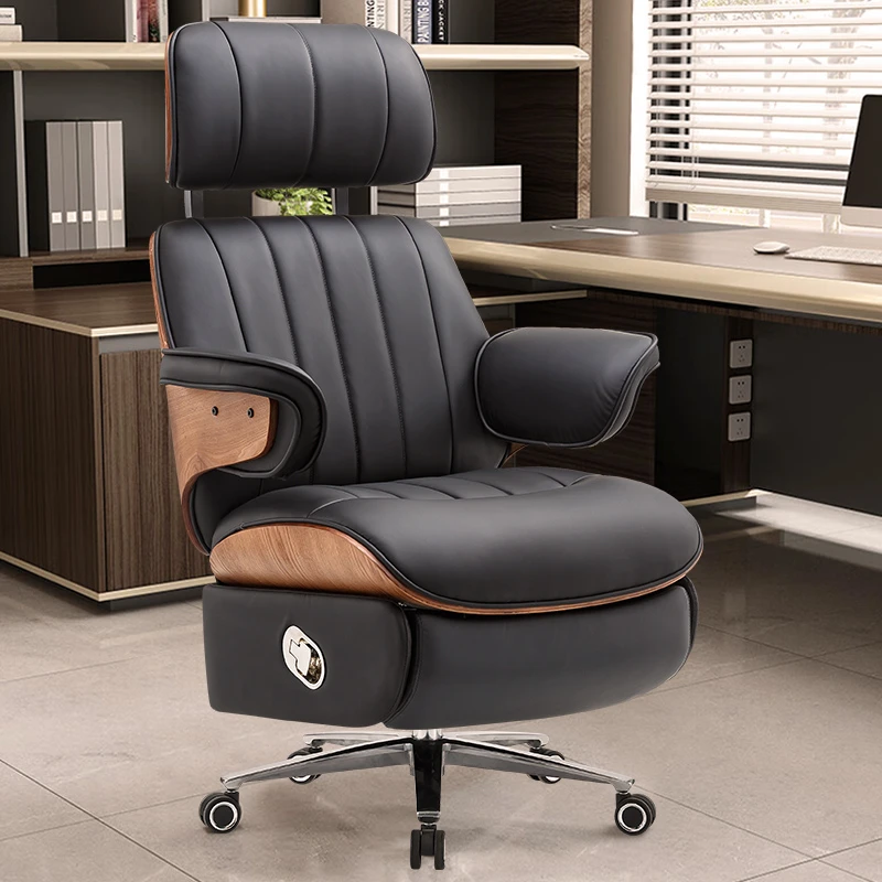 智能伊姆斯电动躺椅头等舱电脑椅午休办公椅多功能休闲躺椅单人椅