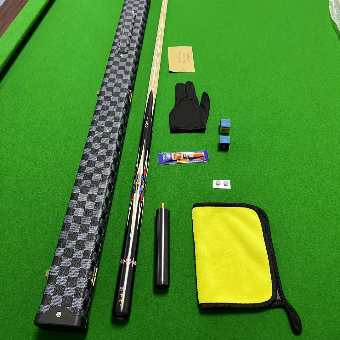 KS雷神台球杆小头杆水标贴花中式台球杆性价比高推荐桌球杆