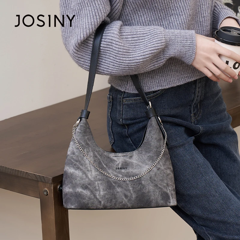 卓诗尼包包女大容量单肩包洋气通勤包2024新款女士大包托特包百搭